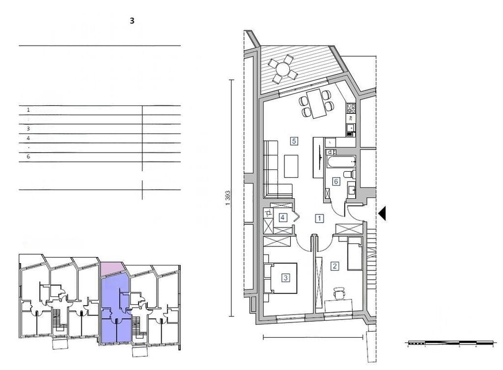 Mieszkanie 3 pokojowe na Sprzedaż