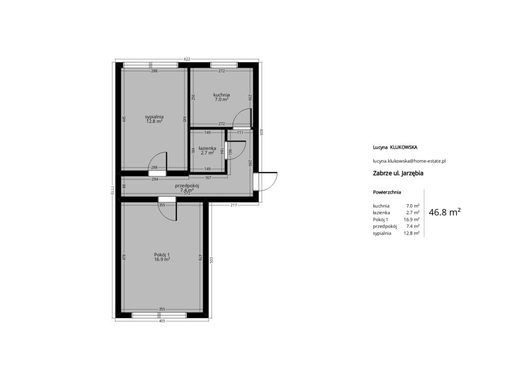 Mieszkanie 2 pokojowe na Sprzedaż