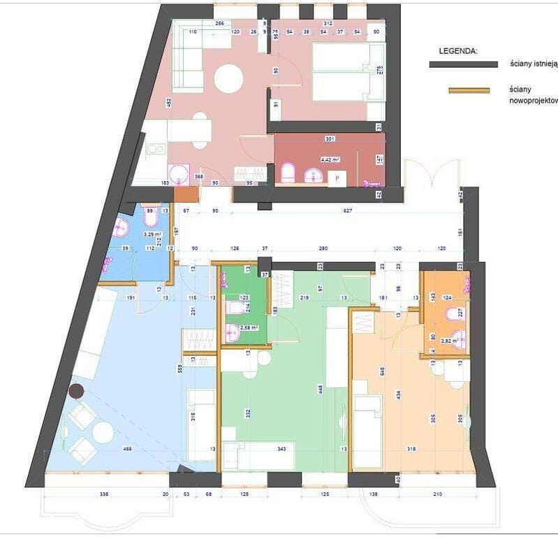 Mieszkanie 4 pokojowe na Sprzedaż