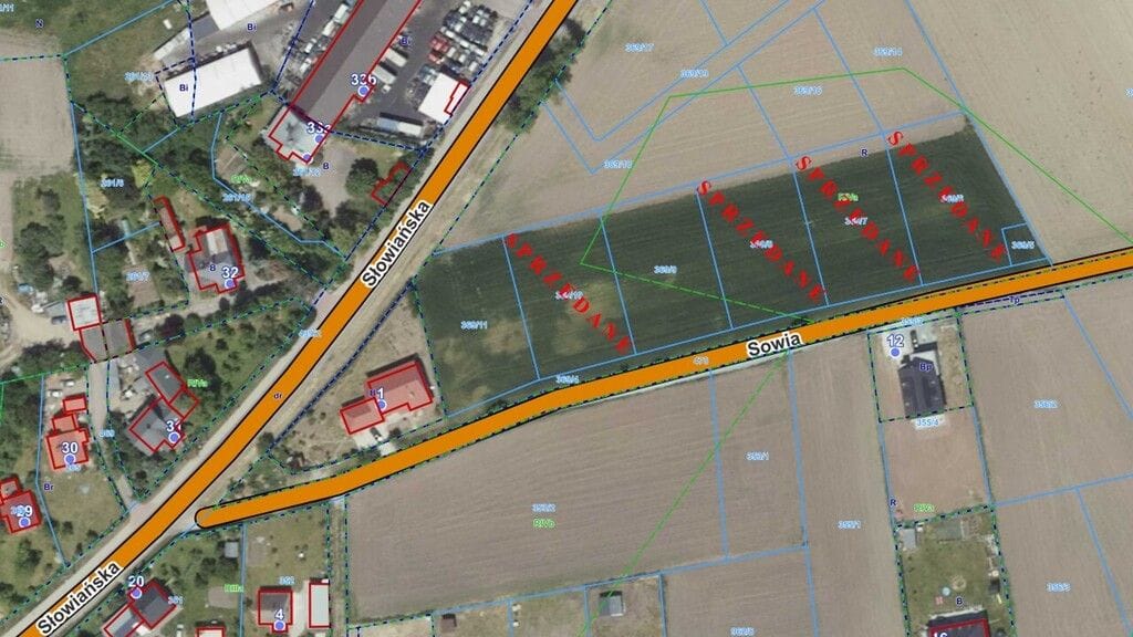 Działka  pokojowe na Sprzedaż