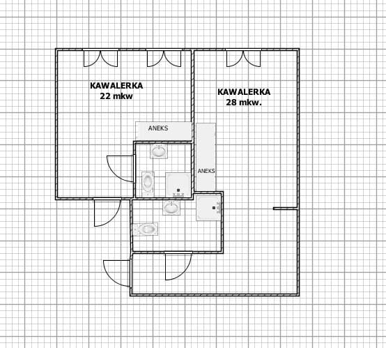 Mieszkanie 2 pokojowe na Sprzedaż