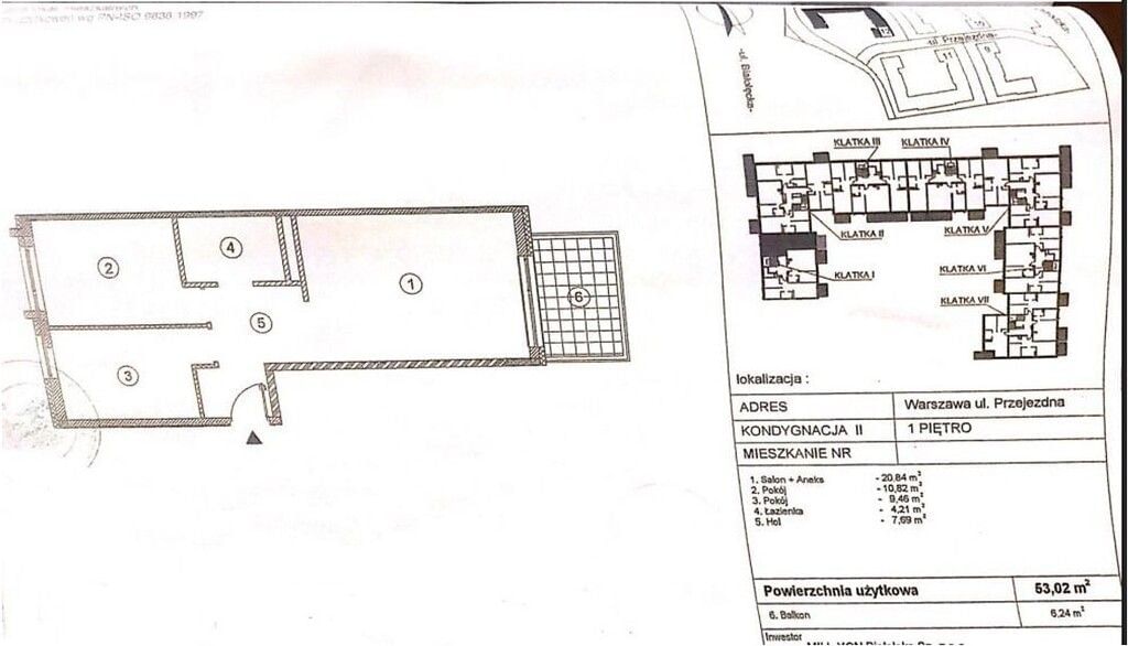 Mieszkanie 3 pokojowe na Sprzedaż