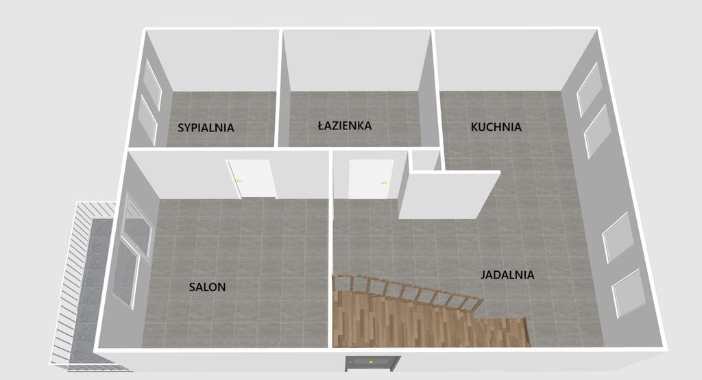 Mieszkanie 3 pokojowe na Sprzedaż