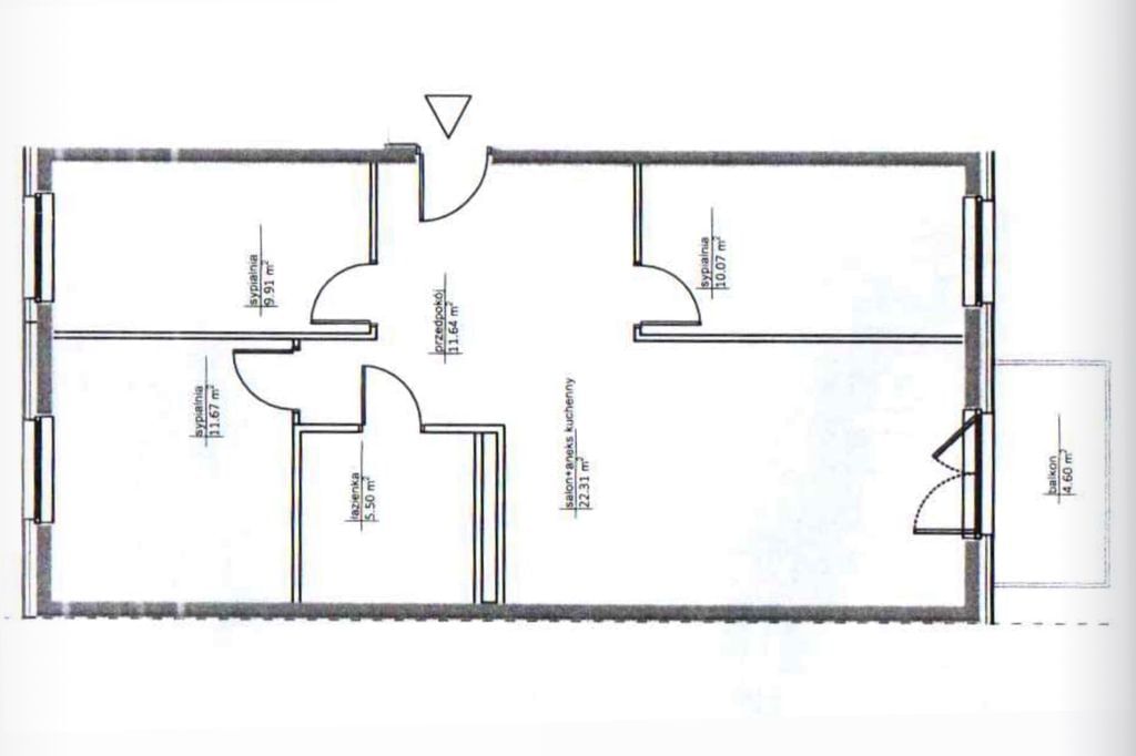 Mieszkanie 4 pokojowe na Sprzedaż