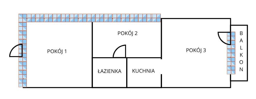 Lokal użytkowy  pokojowe na Wynajem