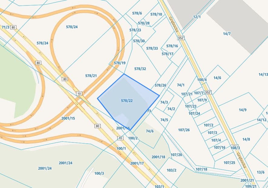 Działka  pokojowe na Sprzedaż