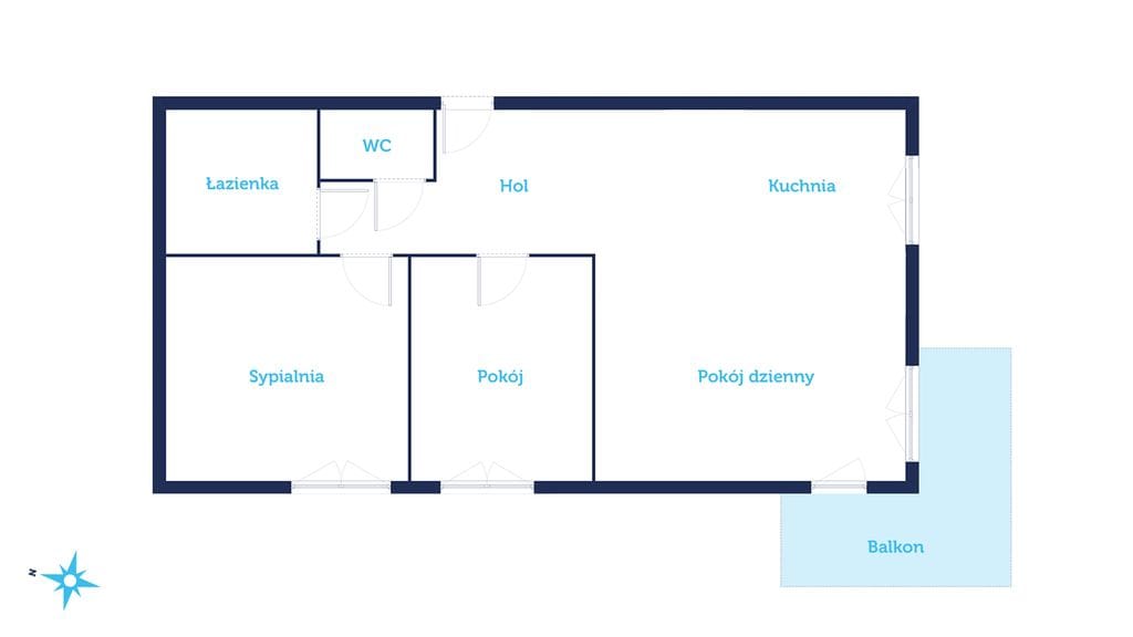 Mieszkanie 3 pokojowe na Sprzedaż