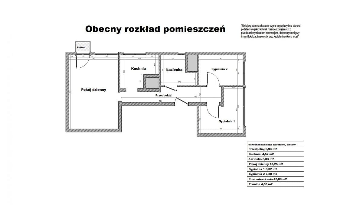 Mieszkanie 3 pokojowe na Sprzedaż