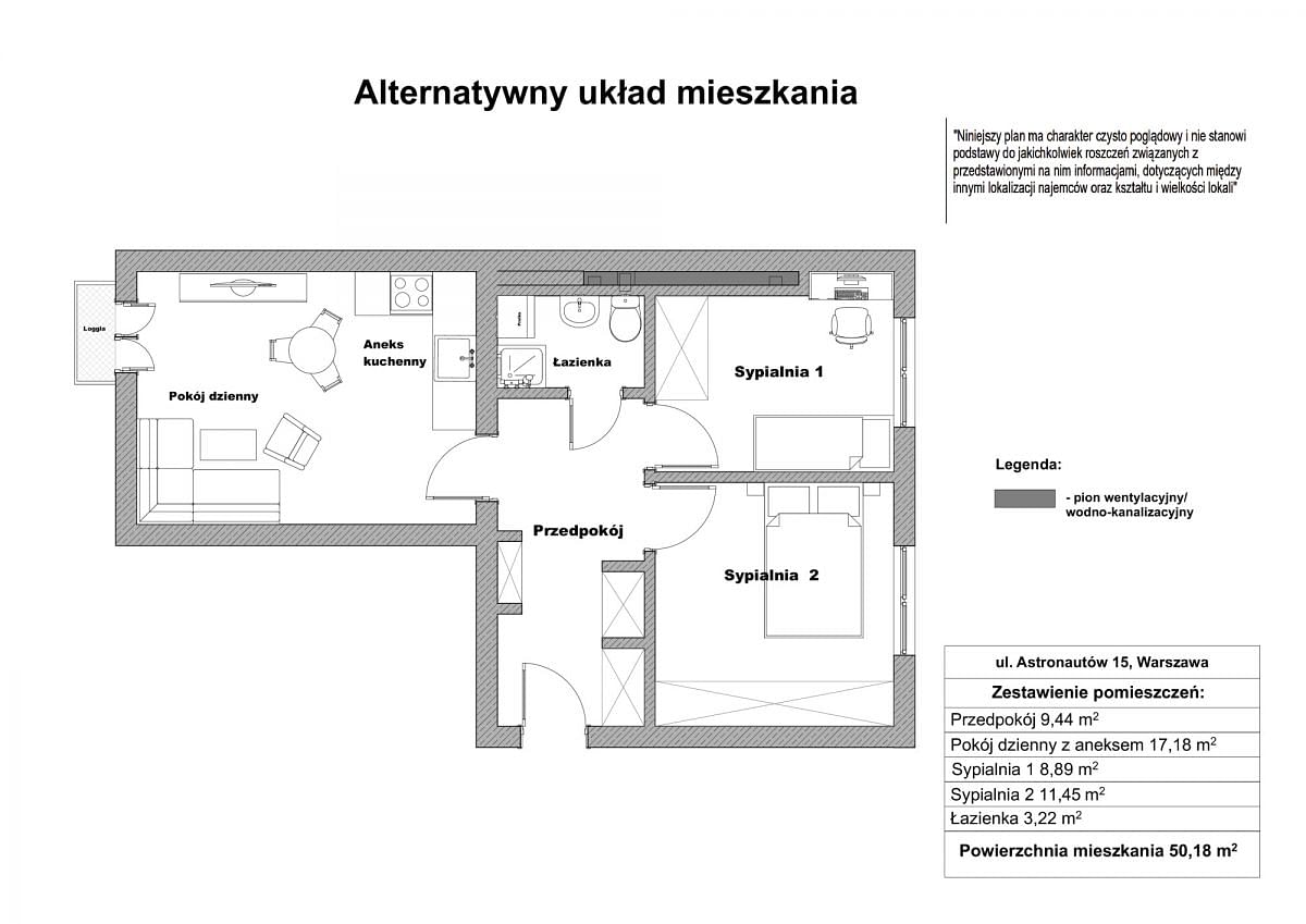 Mieszkanie 2 pokojowe na Sprzedaż