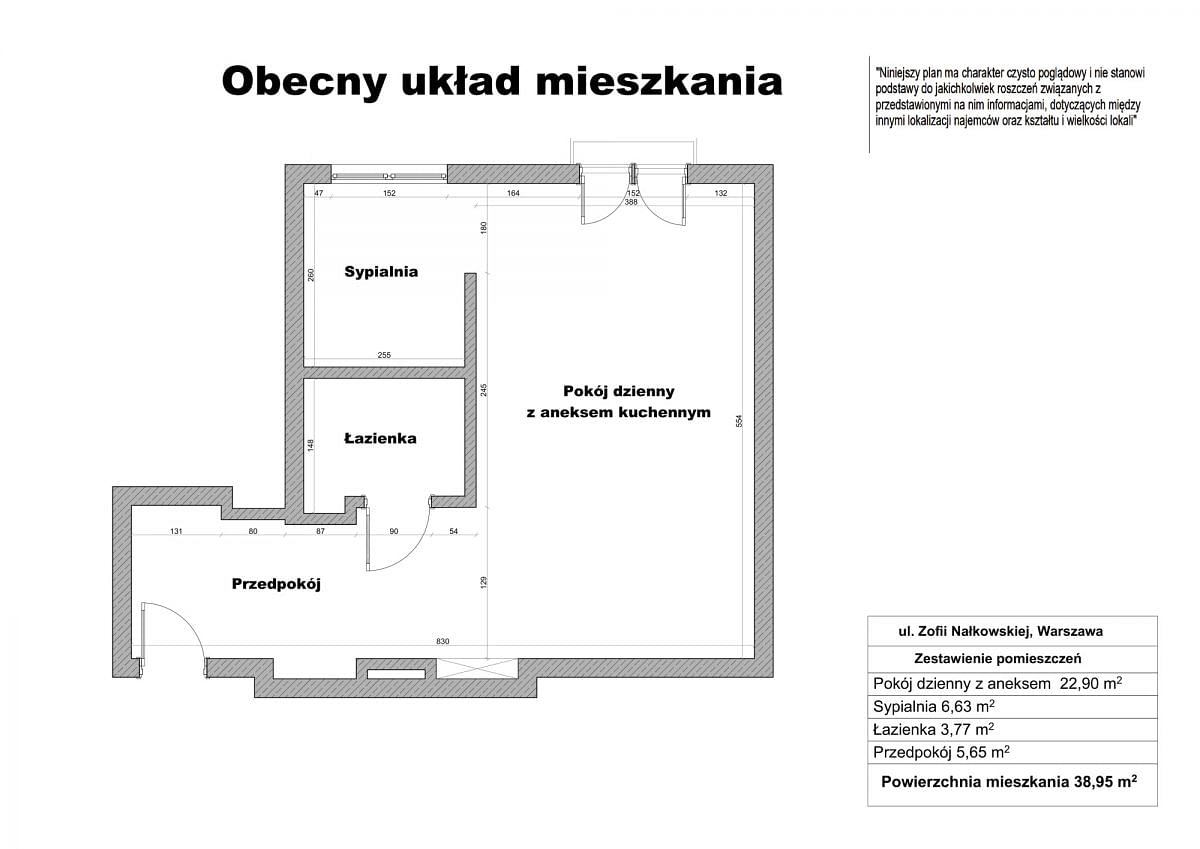 Mieszkanie 2 pokojowe na Sprzedaż