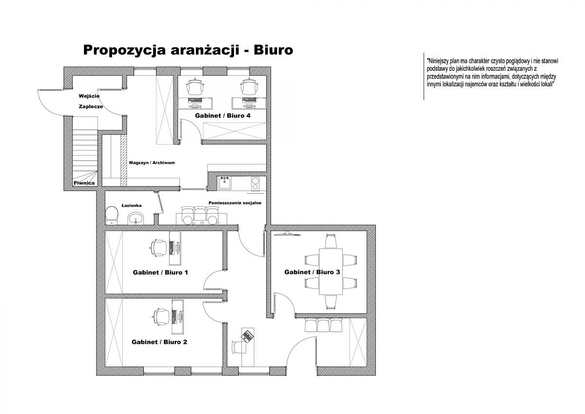 Lokal użytkowy  pokojowe na Sprzedaż