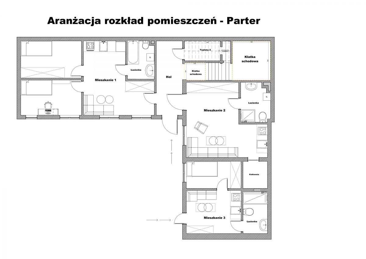 Lokal użytkowy  pokojowe na Sprzedaż