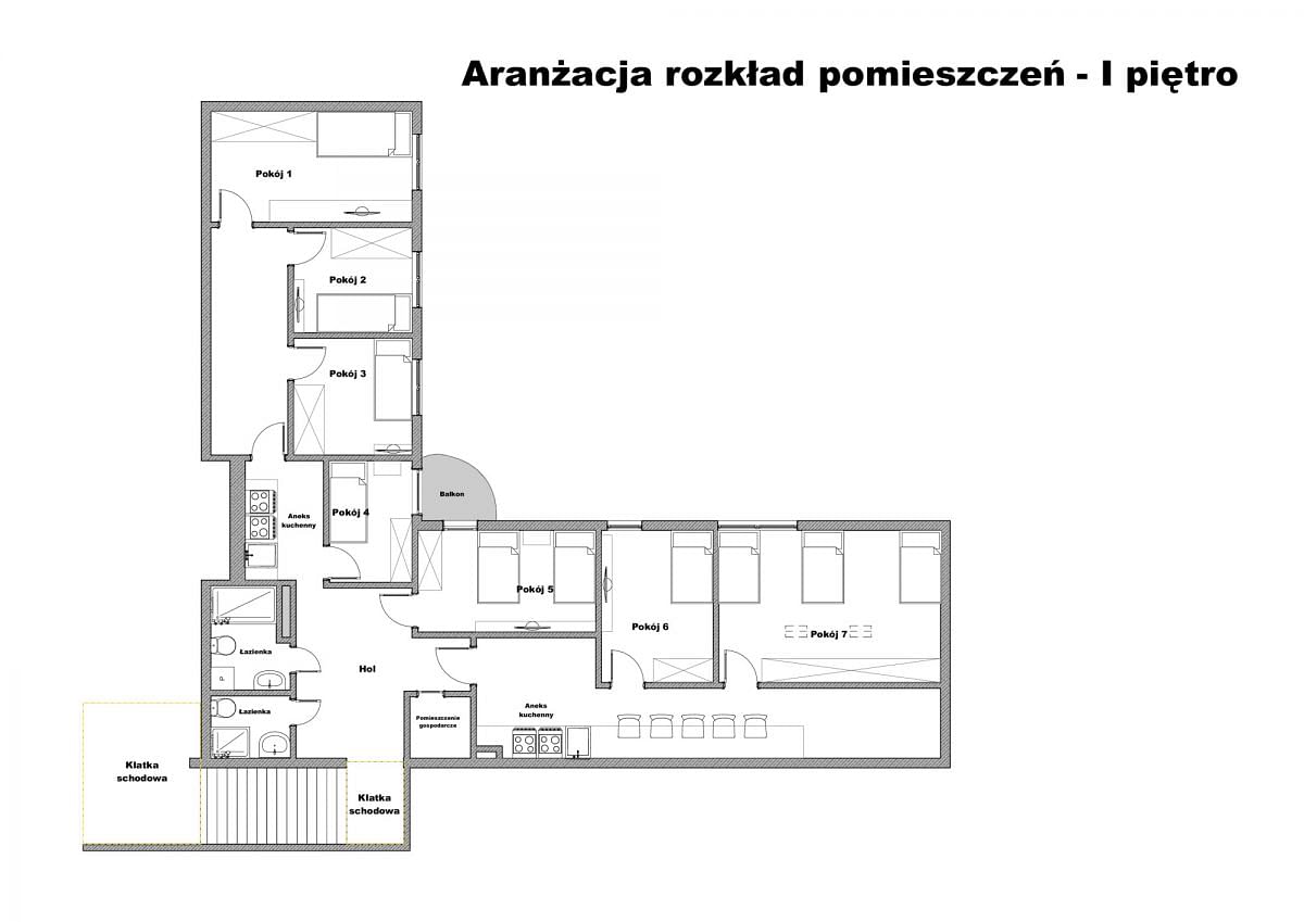 Lokal użytkowy  pokojowe na Sprzedaż