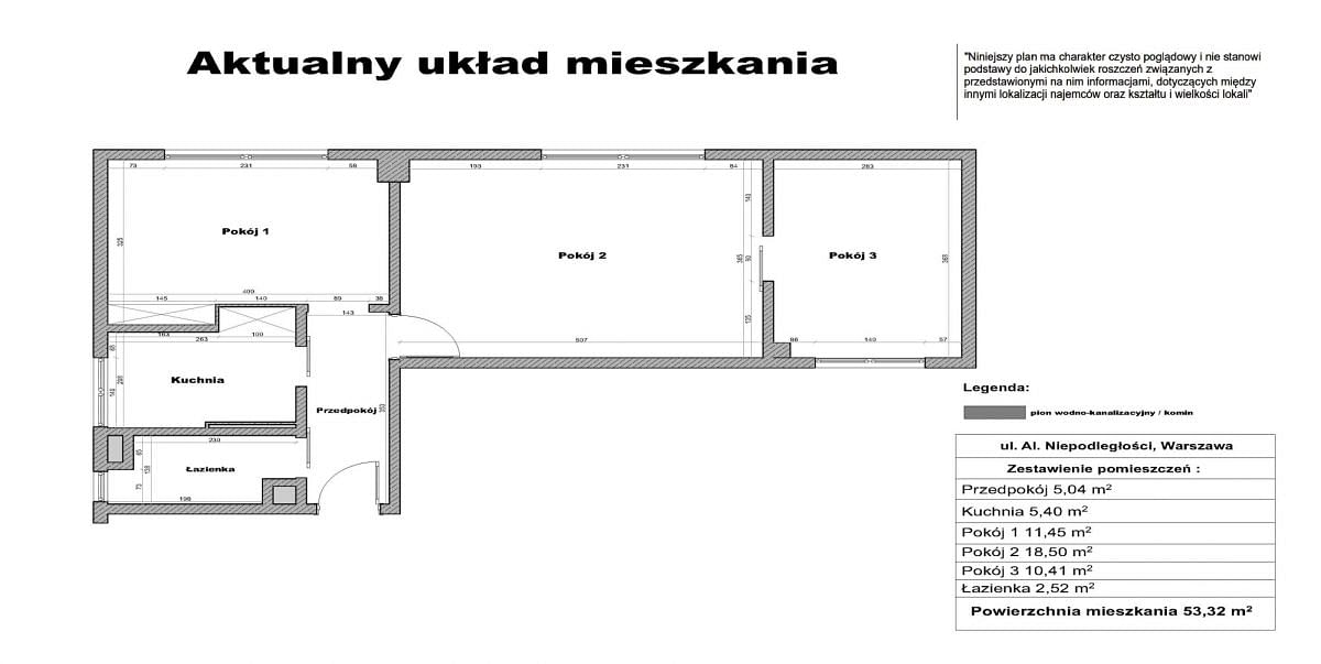 Mieszkanie 3 pokojowe na Sprzedaż
