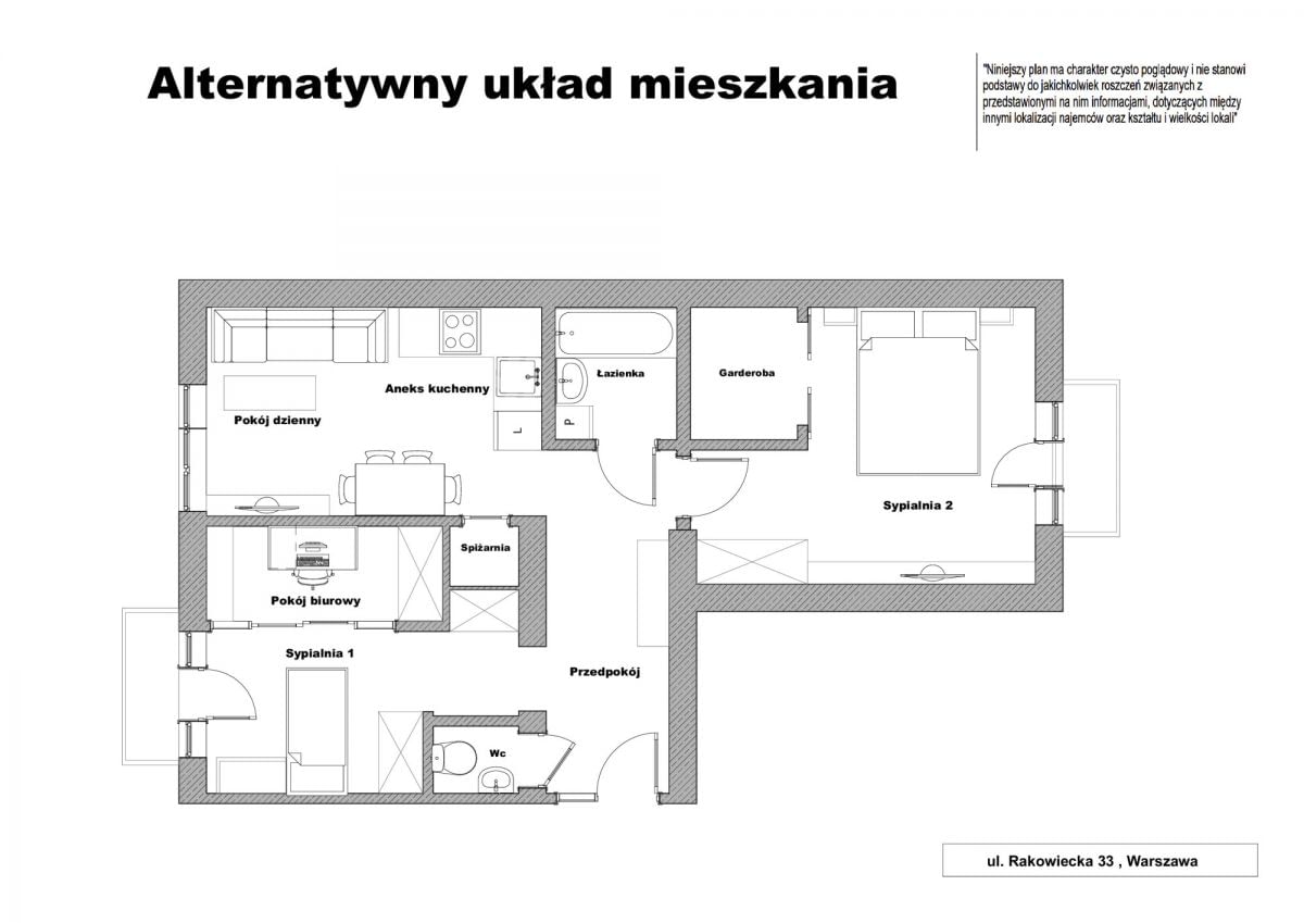Mieszkanie 3 pokojowe na Sprzedaż