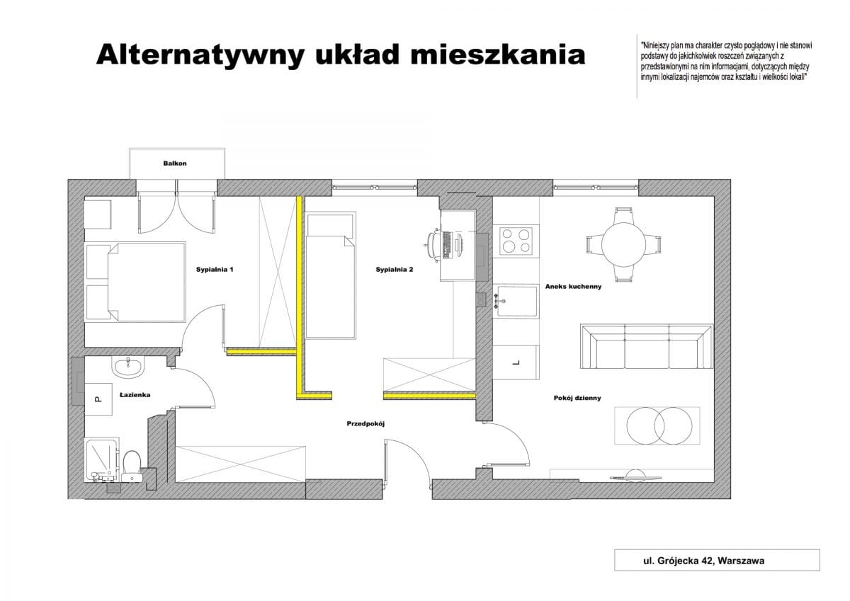 Mieszkanie 2 pokojowe na Sprzedaż