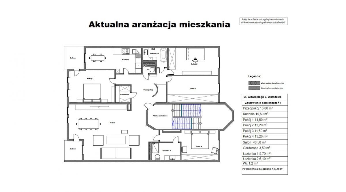 Mieszkanie 5 pokojowe na Sprzedaż