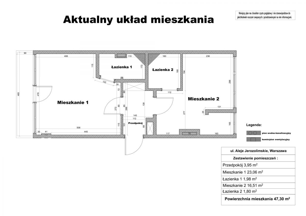 Mieszkanie 2 pokojowe na Sprzedaż