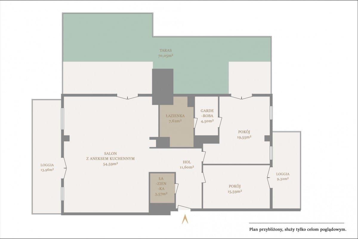 Mieszkanie 3 pokojowe na Sprzedaż