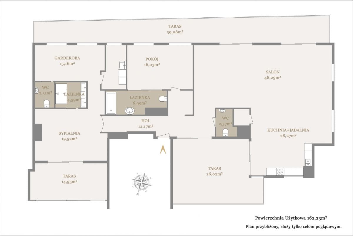 Mieszkanie 3 pokojowe na Sprzedaż