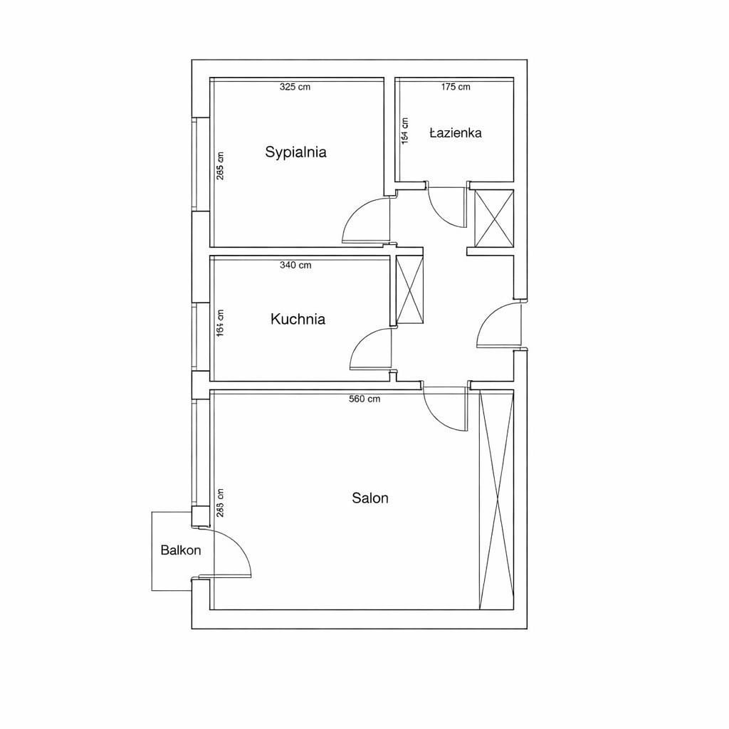 Mieszkanie 2 pokojowe na Wynajem