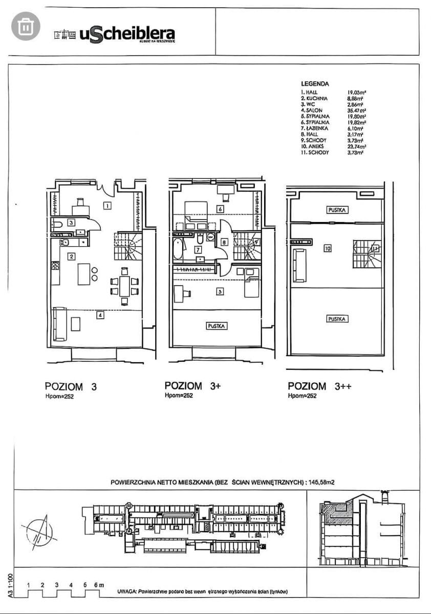 Mieszkanie 6 pokojowe na Sprzedaż