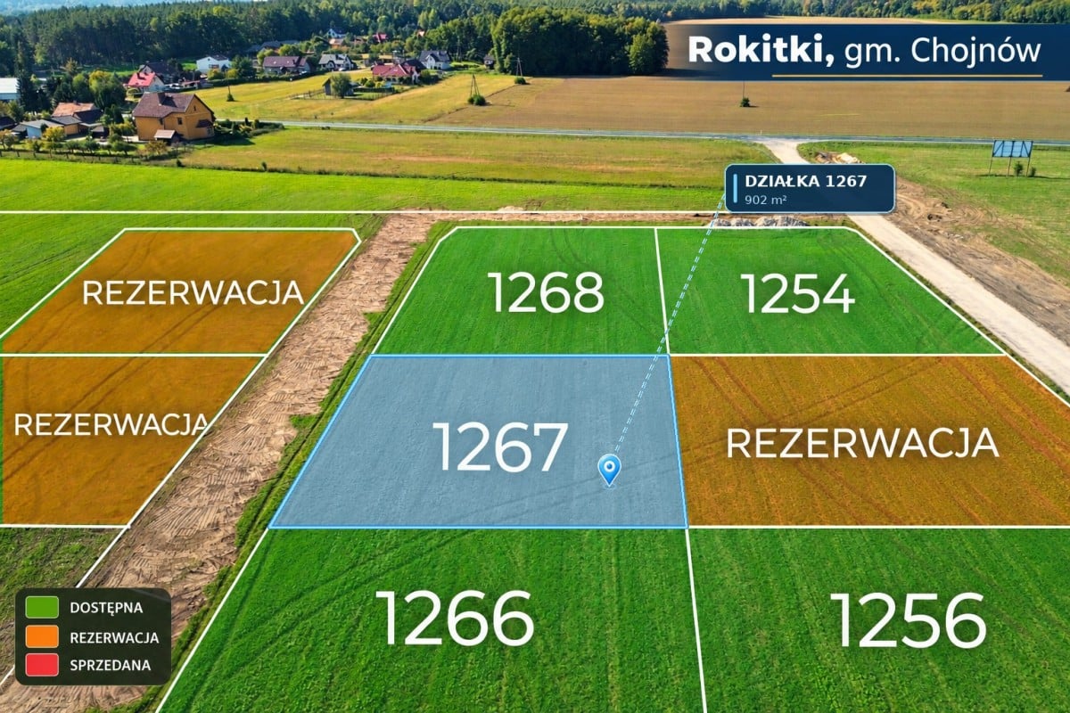 Działka  pokojowe na Sprzedaż