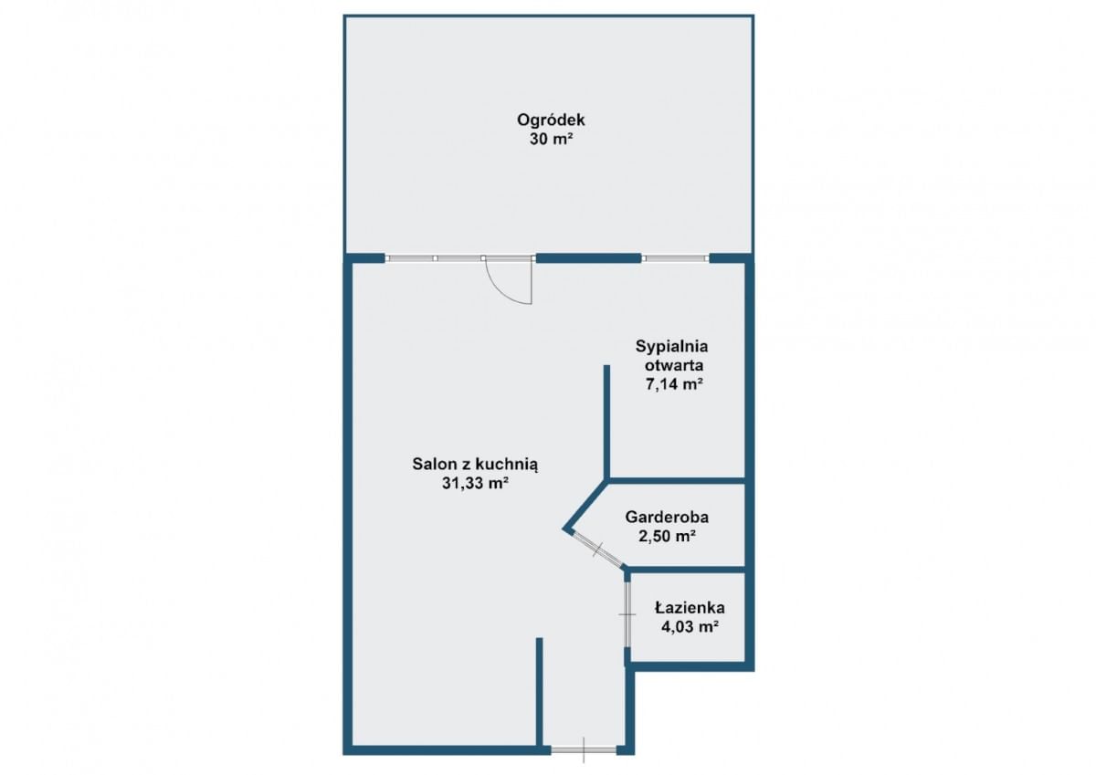 Mieszkanie 2 pokojowe na Sprzedaż