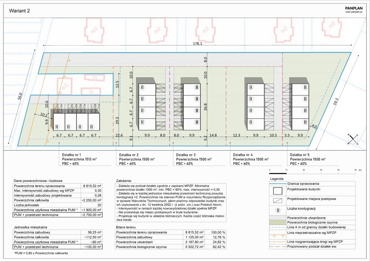 Działka  pokojowe na Sprzedaż