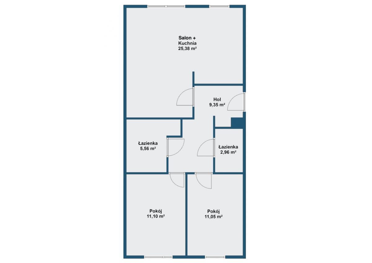 Mieszkanie 3 pokojowe na Sprzedaż