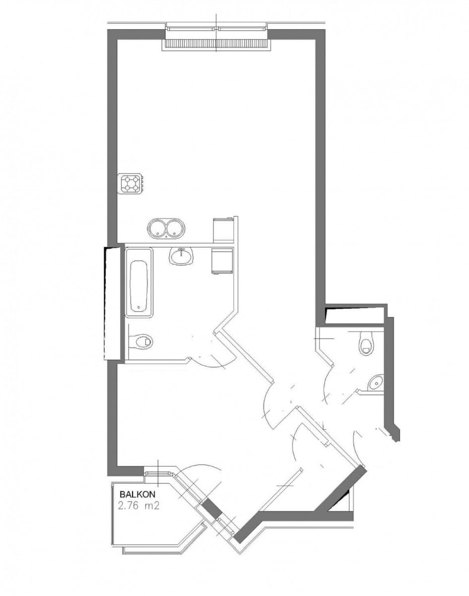 Mieszkanie 2 pokojowe na Sprzedaż