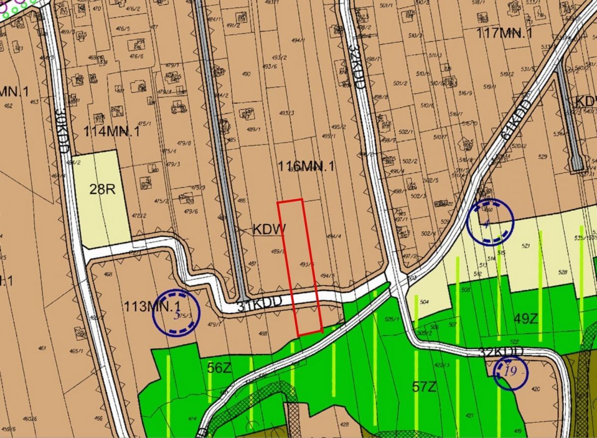 Działka  pokojowe na Sprzedaż