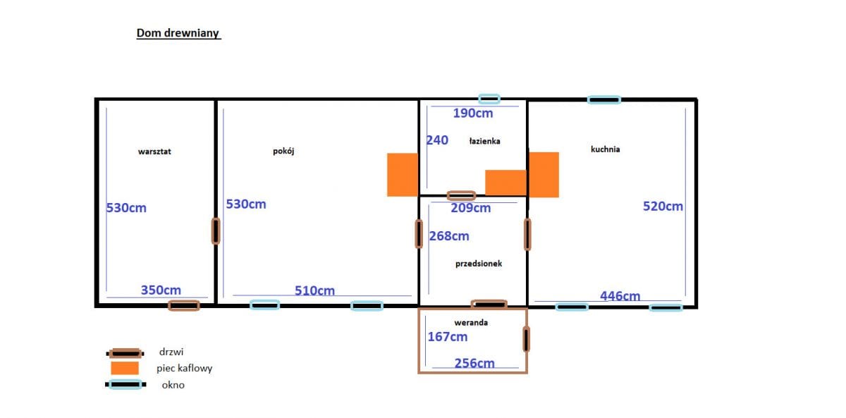 Dom 2 pokojowe na Sprzedaż