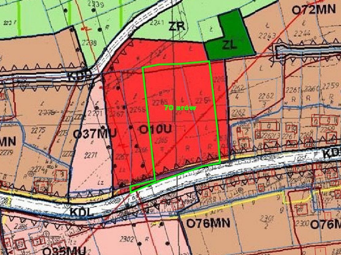 Działka  pokojowe na Sprzedaż