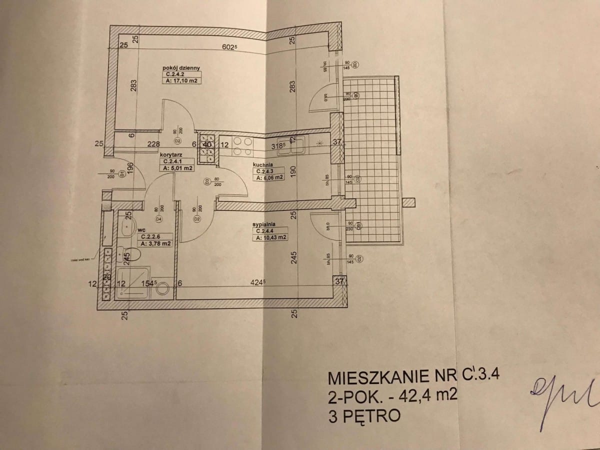 Mieszkanie 2 pokojowe na Sprzedaż