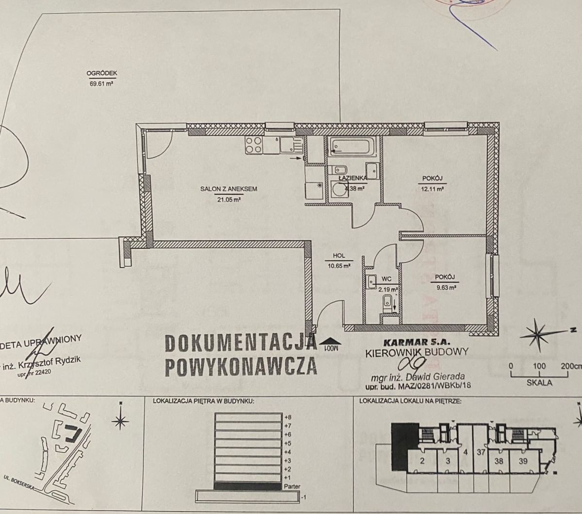 Mieszkanie 3 pokojowe na Sprzedaż