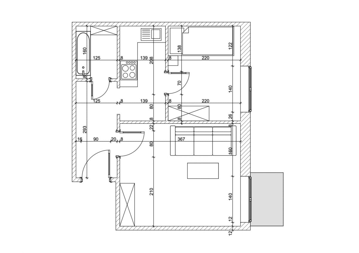 Mieszkanie 2 pokojowe na Sprzedaż