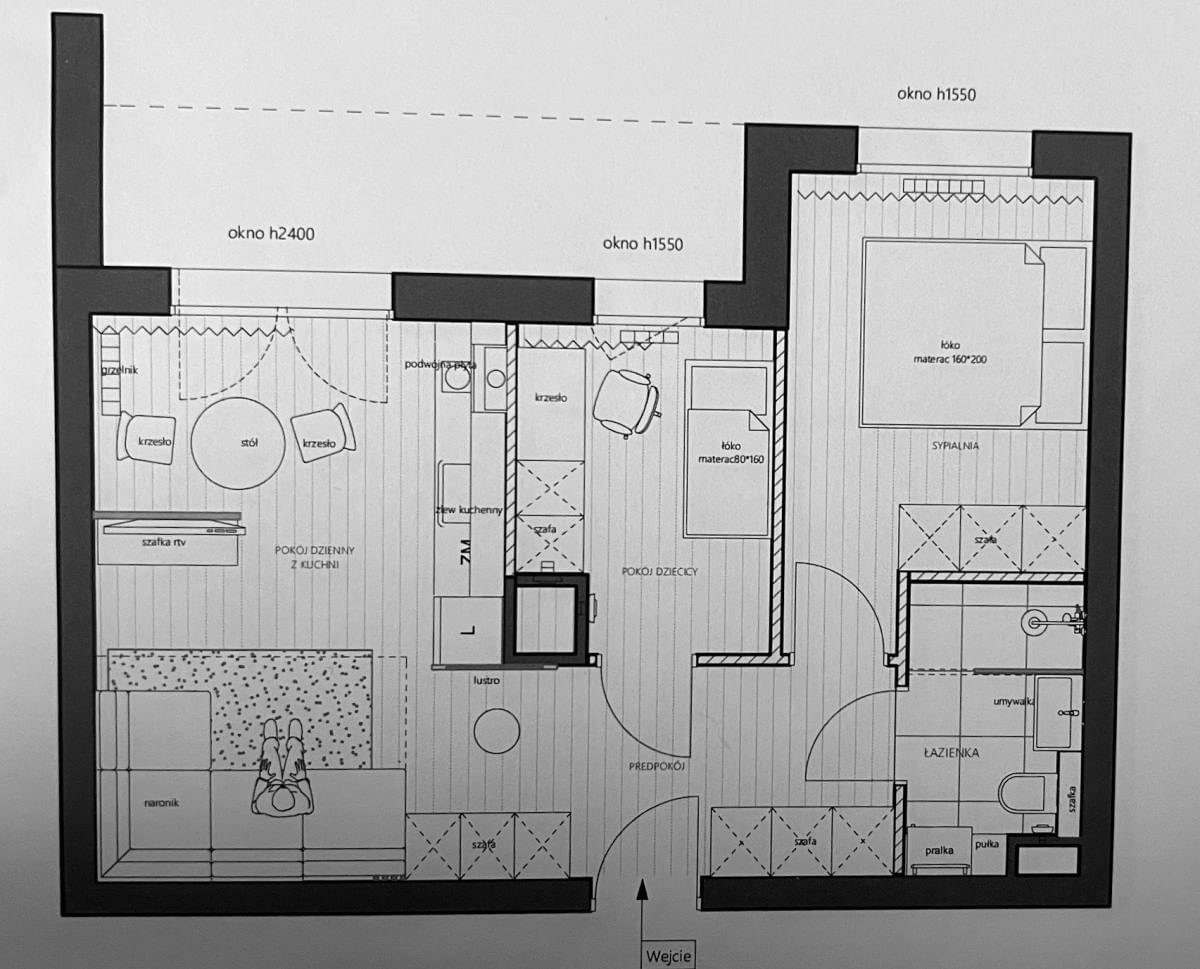 Mieszkanie 3 pokojowe na Sprzedaż