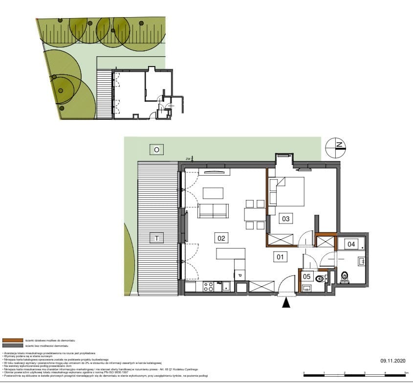 Mieszkanie 2 pokojowe na Sprzedaż