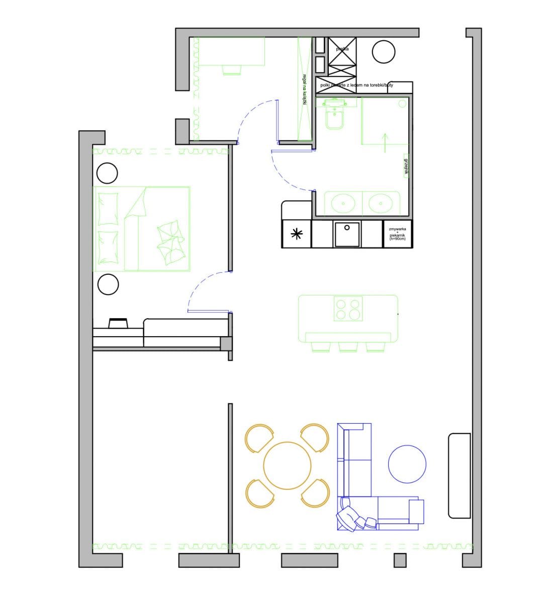 Mieszkanie 4 pokojowe na Sprzedaż