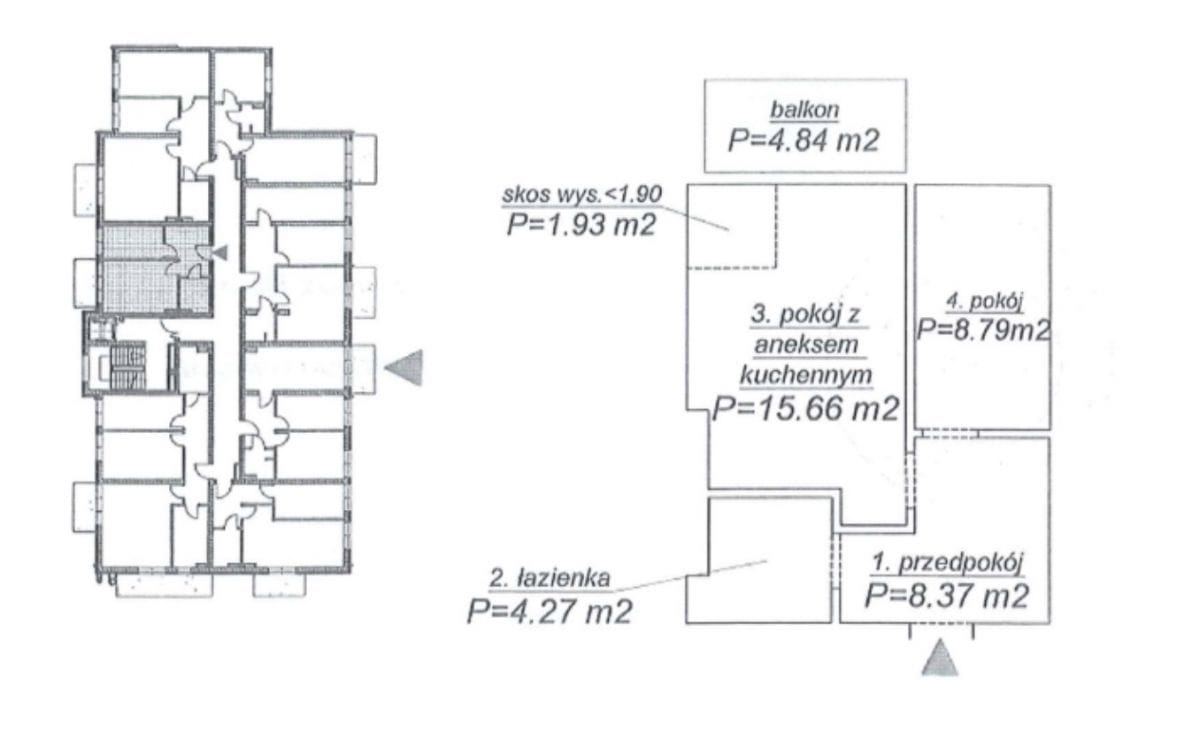 Mieszkanie 2 pokojowe na Wynajem