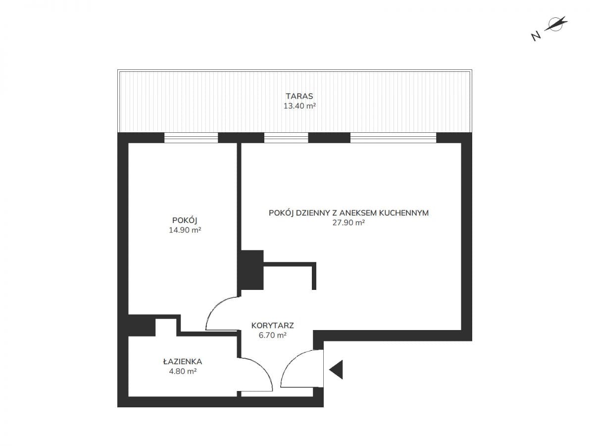 Mieszkanie 2 pokojowe na Sprzedaż