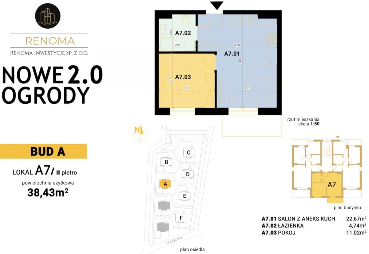 Działka  pokojowe na Sprzedaż