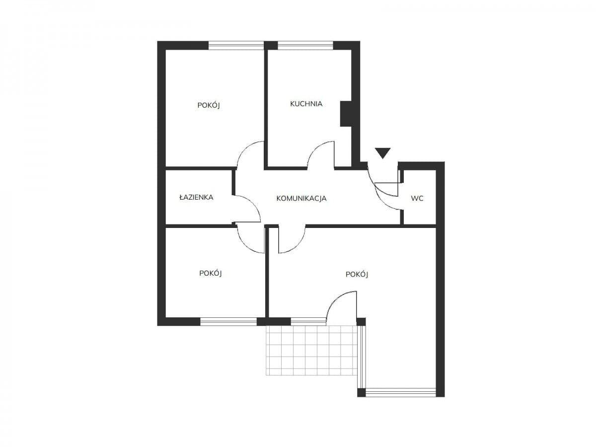 Mieszkanie 3 pokojowe na Sprzedaż
