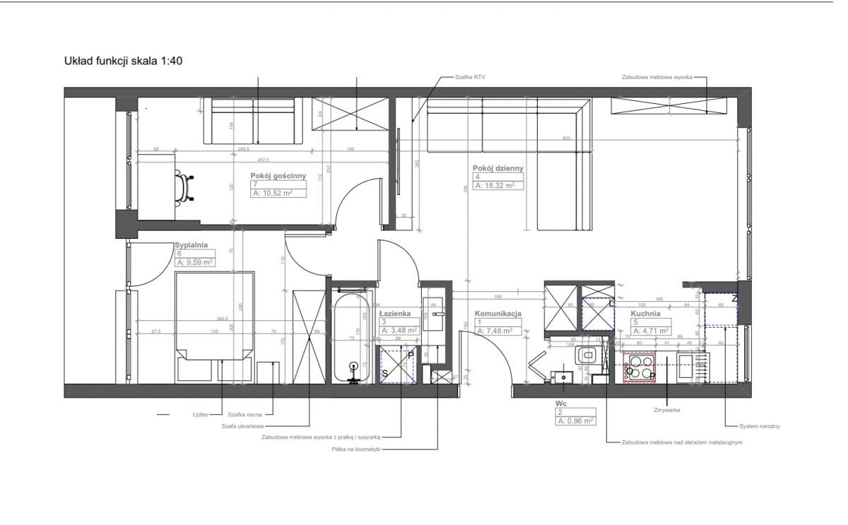 Mieszkanie 3 pokojowe na Wynajem
