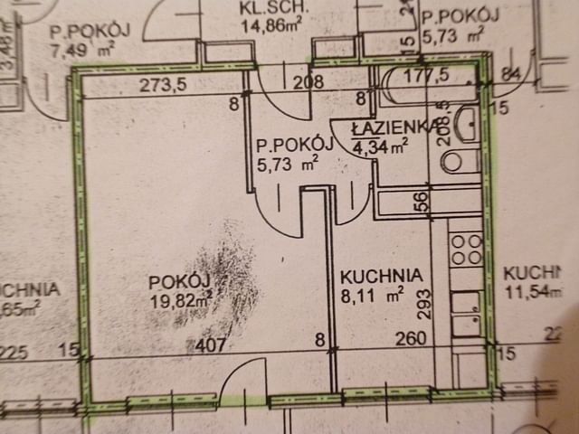 Mieszkanie 1 pokojowe na Sprzedaż