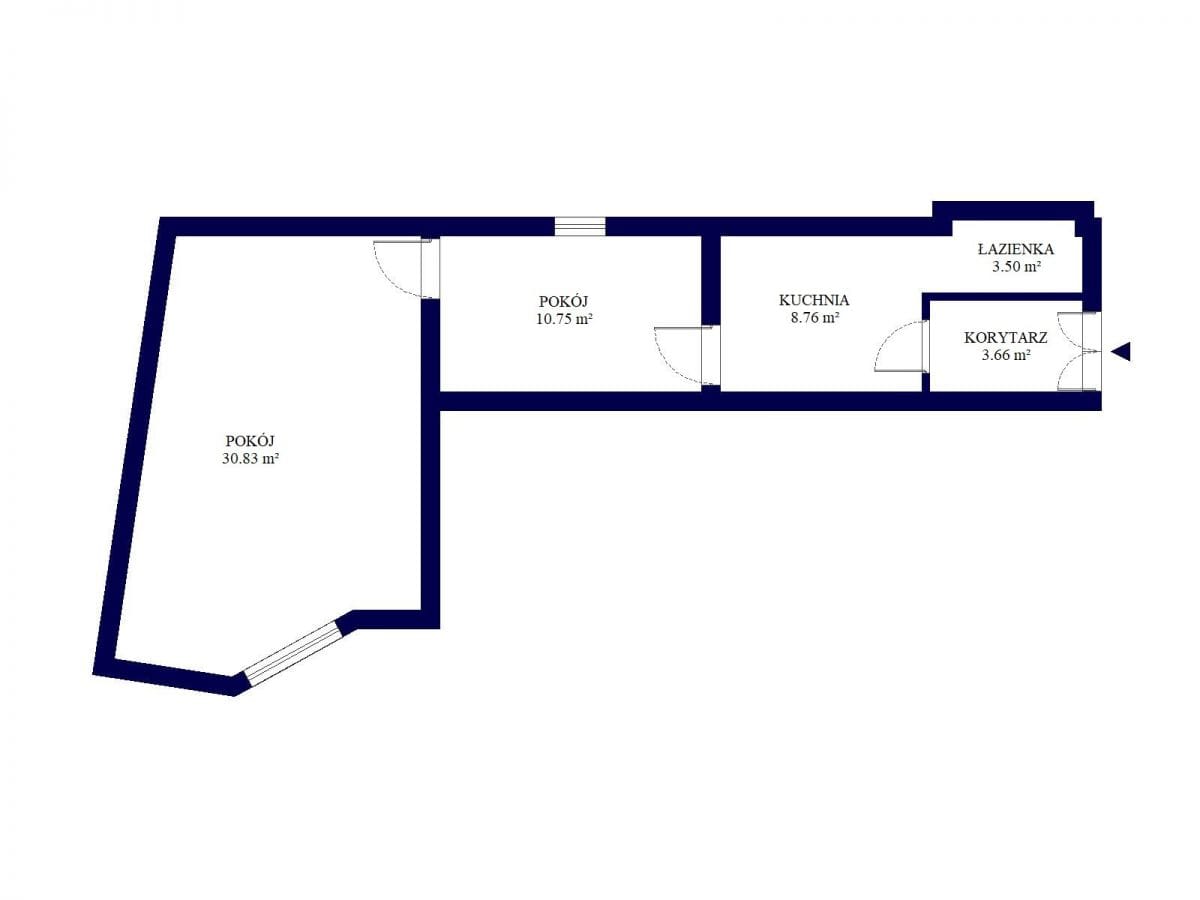 Mieszkanie 2 pokojowe na Sprzedaż