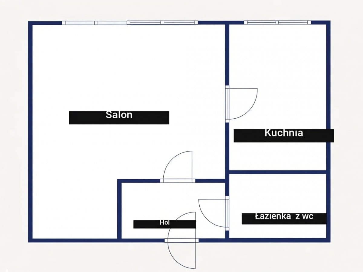 Mieszkanie 1 pokojowe na Sprzedaż