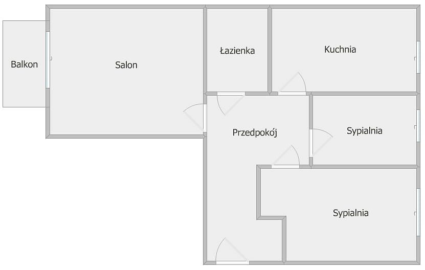 Mieszkanie 3 pokojowe na Sprzedaż