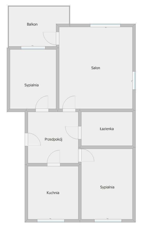 Mieszkanie 3 pokojowe na Sprzedaż